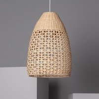 Ledkia - Hängeleuchte Rattan Jinan Natürlich320 mm von LEDKIA