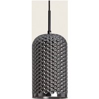 Pendelleuchte Metall und Glas Large Bernie Rauchgrau von LEDKIA
