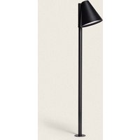 LED Bodenleuchte Außen 6W 60cm mit Erdspieß Drimlec Mattschwarz von LEDKIA