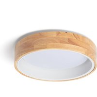Ledkia - LED-Deckenleuchte 15W Rund Holz Ø370 mm cct Wählbar Dari Weiß Ledkia - LED-Deckenleuchte 15W Rund Holz Ø370 mm cct Wählbar Dari Weiß von LEDKIA