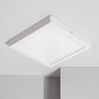 LED-Deckenleuchte 18W Eckig Superslim (CRI90) Microprismatisch Wählbar cct (UGR17) 205x205 mm Auswählbar (Warm-Neutral-Kühl) von LEDKIA