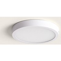 LED-Deckenleuchte 18W Rund Superslim (CRI90) Microprismatisch CCT Wählbar (UGR17) Ø205 mm Wählbar (Warm-Neutral-Kalt) von LEDKIA