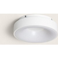 Efectoled - LED-Deckenleuchte 20W Rund Metall Ø300 mm cct Wählbar Jacob Weiß von EFECTOLED