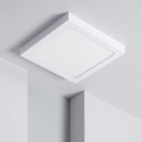 LED Deckenleuchte 24W Eckig 300x300 mm Kaltweiß 6000K - 6500K von LEDKIA