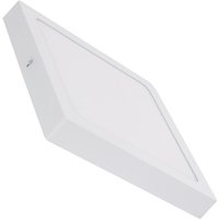 Efectoled - LED-Deckenleuchte 24W Quadratisch Aluminium 300x300 mm Dimmbar Dim To Warm Weiß von LEDKIA