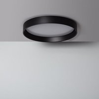 Ledkia - LED-Deckenleuchte 30W Rund Metall Ø550 mm cct Wählbar Schwarz Design Wählbar (Warm-Neutral-Kalt) von LEDKIA