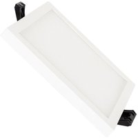 Ledkia - LED-Deckenleuchte 8W Eckig High Lumen Ausschnitt Ø75 mm lifud Neutrales Weiß 4000K 120º100 mm von LEDKIA