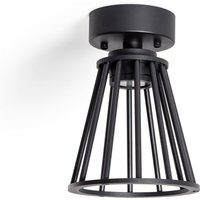 Led Deckenleuchte Außen 6W Aluminium Bradda Schwarz von LEDKIA