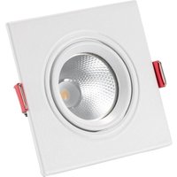 LED Downlight Einbaustrahler 5W Eckig Madison Ausschnitt Ø 75 mm 4000K Neutralweiß von TECHBREY