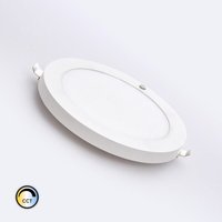 LED-Einbauleuchte 18W CCT Wählbar Rund mit PIR-Sensor Einstellbarer Schnitt Ø50-170 mm Wählbar (Warm-Neutral-Kalt) von LEDKIA