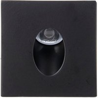 LED Einbauleuchte Wand Quadratisch Adam 3000K Schwarz Warmweiß LED Einbauleuchte Wand Quadratisch Adam 3000K Schwarz Warmweiß von LEDKIA