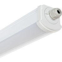 LED-Feuchtraum Wannenleuchte 30W 1200mm IP65 mit Bewegungssensor Kaltweiß 6000K von LEDKIA