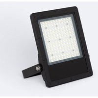 LED-Flutlichtstrahler 100W Dimmbar triac 170 lm/W IP65 elegance Slim pro Schwarz Warmes Weiß 3000K 120º35 mm von LEDKIA