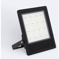 LED-Flutlichtstrahler 150W Dimmbar 0-10V 170 lm/W IP65 elegance Slim pro Schwarz Kaltweiß 5000K SchwarzAsymmetrische 120ºx50º von LEDKIA