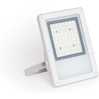 Efectoled - led Fluter 50W Dimmbar 0-10V 170 lm/W IP65 elegance Slim pro Weiss 4000K 90º Neutralweiß von EFECTOLED