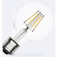 LED-Glühbirne Filament E27 6W 720 lm Dimmbar G80 Neutralweiß 4000K von LEDKIA