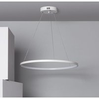 LED-Hängeleuchte 20W Metall cct Wählbar Ivalo Weiß von LEDKIA