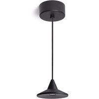 LED-Pendelleuchte 6W Aluminium Edsel Schwarz von EFECTOLED