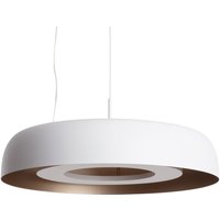 LED-Pendelleuchte 18W Stahl Cancot Mattes Weiß von LEDKIA