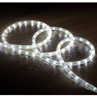 LED-Schlauch Rund 220V ac 36 LEDs/m Neutralweiß IP65 nach Mass Schnitt alle 100 cm 15 m von LEDKIA