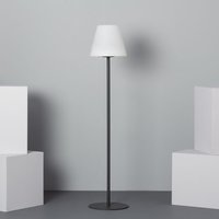 LED-Stehlampe Außen Metall Solar Larso 3000K Warmweiß von LEDKIA