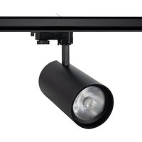 LED-Strahler New D'Angelo Schwarz 40W (cri 90) cct lifud 15-36º für 3-Phasenstromschienen 15º94 mm - 15º94 mm von LEDKIA