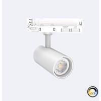 Ledkia - LED-Strahler für 3-Phasenstromschiene 20W Fasano cct No Flicker Dimmbar Weiss Wählbar (2700K-3200K-4000K) 36º170 mm von LEDKIA