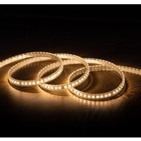 Ledkia - LED-Streifen 220V ac 100 LED/m Warmweiß IP67 nach Maß Breite 14mm Schnitt alle 25cm 120º von LEDKIA