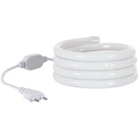 Ledkia - LED-Streifen Neon Dimmbar 220V Grün Rund 360° 9W/m Schnitt 100cm IP67 nach Maß 4 m von LEDKIA