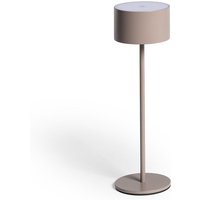 LED Tischlampe 2W Tragbar mit Batterie USB wiederaufladbar Mounka Round Taupe LED Tischlampe 2W Tragbar mit Batterie USB wiederaufladbar Mounka Round Taupe von EFECTOLED