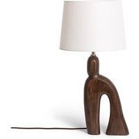 LED Tischlampe aus Holz Hunar III Weiß LED Tischlampe aus Holz Hunar III Weiß von LEDKIA