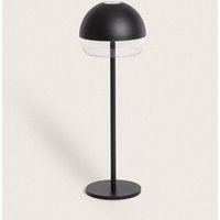 Ledkia - LED-Tischleuchte Außen 3W tragbar mit wiederaufladbaren USB-Akku Adair Schwarz von LEDKIA
