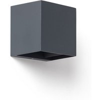 LED-Wandleuchte Aussen 10W Aluminium CCT Wählbar Zephyr Anthrazit LED-Wandleuchte Aussen 10W Aluminium CCT Wählbar Zephyr Anthrazit von LEDKIA