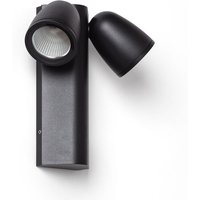 Ledkia - led Wandleuchte Außen 12W Aluminium Abel Zwei Strahler Schwarz Ledkia - led Wandleuchte Außen 12W Aluminium Abel Zwei Strahler Schwarz von LEDKIA