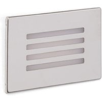 LED-Wandleuchte Außen 3W Einbau Adam Silber LED-Wandleuchte Außen 3W Einbau Adam Silber von LEDKIA