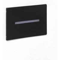LED-Wandleuchte Außen 3W Oberfläche Wabi Linear Schwarz von LEDKIA