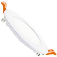 Ledkia - led Einbaustrahler flach 6W Rund SuperSlim Ausschnitt ø 110 mm (Pack 10) 4000K Neutralweiß von LEDKIA