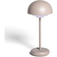 Efectoled - led Tischlampe 2W Tragbar mit Batterie usb wiederaufladbar Galdan Taupe von LEDKIA