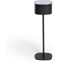 Ledkia - led Tischlampe 2W Tragbar mit Batterie usb wiederaufladbar Mounka Square Schwarz von LEDKIA