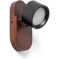 Led Wandleuchte 5W Metall cct Wählbar Cundra Mattschwarz Led Wandleuchte 5W Metall cct Wählbar Cundra Mattschwarz von LEDKIA