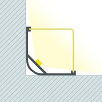 Ledkia - Aluminiumprofil Ecke Dreieckig 2m für led Steifen bis 20mm Weiß 2 m Halbtransparent Ledkia - Aluminiumprofil Ecke Dreieckig 2m für led Steifen bis 20mm Weiß 2 m Halbtransparent von LEDKIA