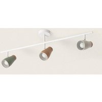Efectoled - Deckenleuchte aus Metall 3 Spots Alfio Mehrfarbig von EFECTOLED