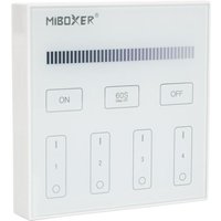 Ledkia - Fernbedienung rf für LED-Dimmer Einfarbig 4 Zonen MiBoxer B1 Weiß von LEDKIA