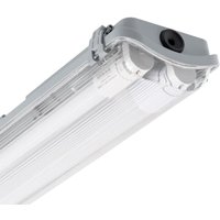 Ledkia - Feuchtraum Wannenleuchte mit 2 LED-Röhren 150cm IP65 Einseitige Einspeisung No Flicker Neutrales Weiß 3800K - 4200K 1570 mm von LEDKIA