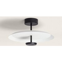 Ledkia - LED-Deckenleuchte 10.5W Aluminium Ariella Warmweiß Schwarz von LEDKIA