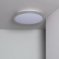 Efectoled - LED-Deckenleuchte 19W Rund Ø400 mm cct Wählbar Faina Grau von EFECTOLED