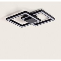 Ledkia - LED-Deckenleuchte 20W Aluminium Gerd Schwarz620 mm von LEDKIA