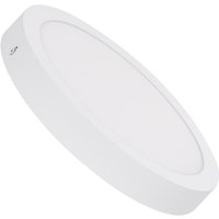 Efectoled - LED-Deckenleuchte 24W Rund Aluminium Ø300 mm Dimmbar Dim To Warm Weiß von LEDKIA