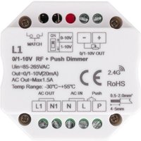 Ledkia - LED-Dimmer 1-10V RF/Schalter Weiß25 mm von LEDKIA