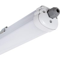 Ledkia - LED-Feuchtraum Wannenleuchte 60 cm 18W Slim Neutrales Weiß 4000K 120º58 mm von LEDKIA
